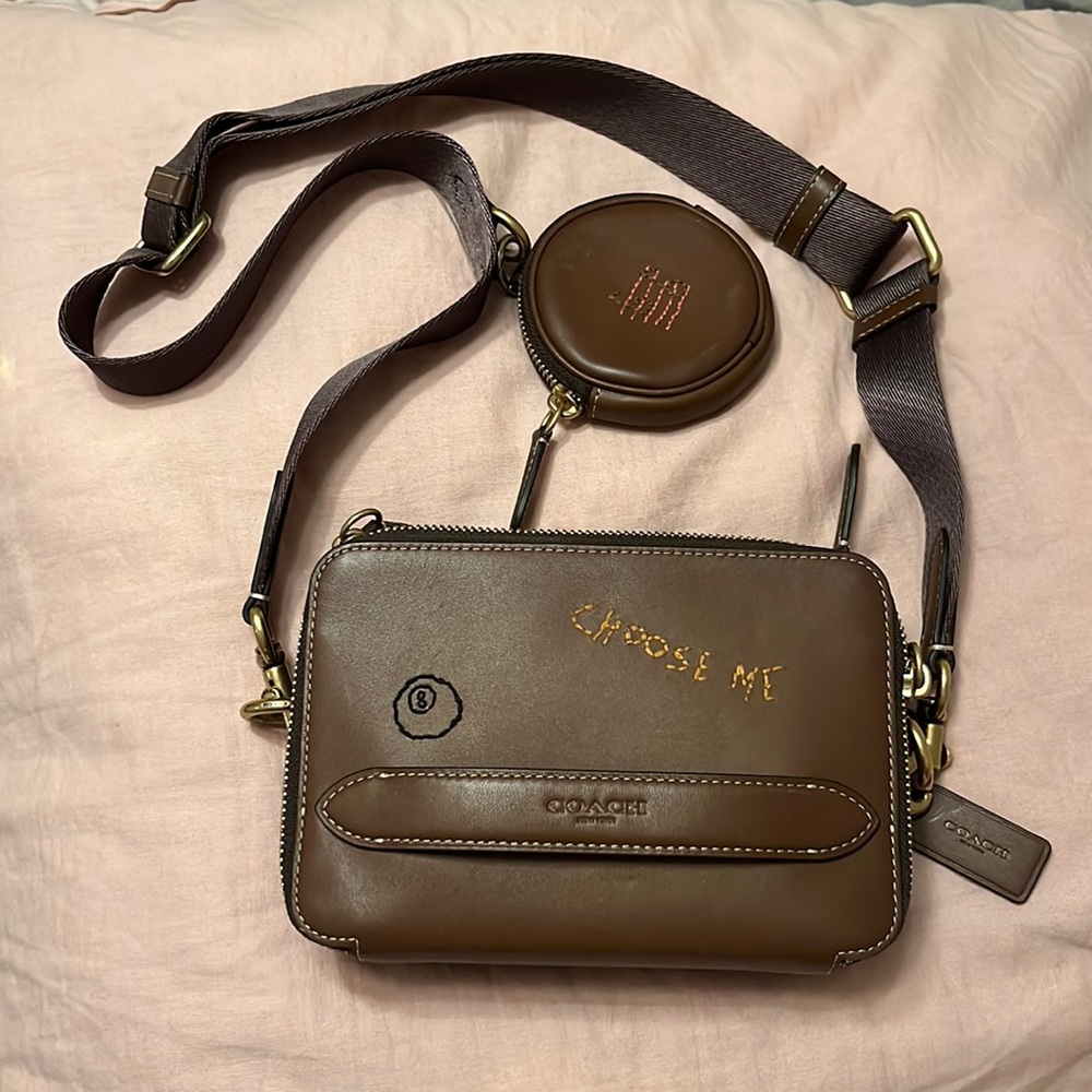 Coach Cross Body with removable Coin Purse